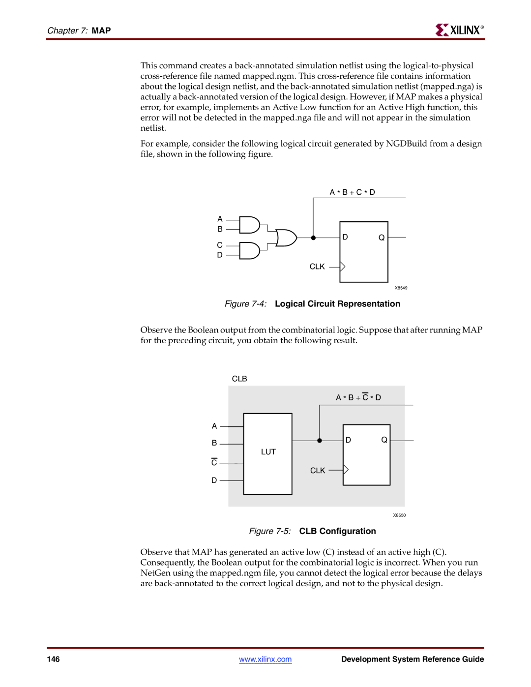 Xilinx 8.2i manual 4Logical Circuit Representation 