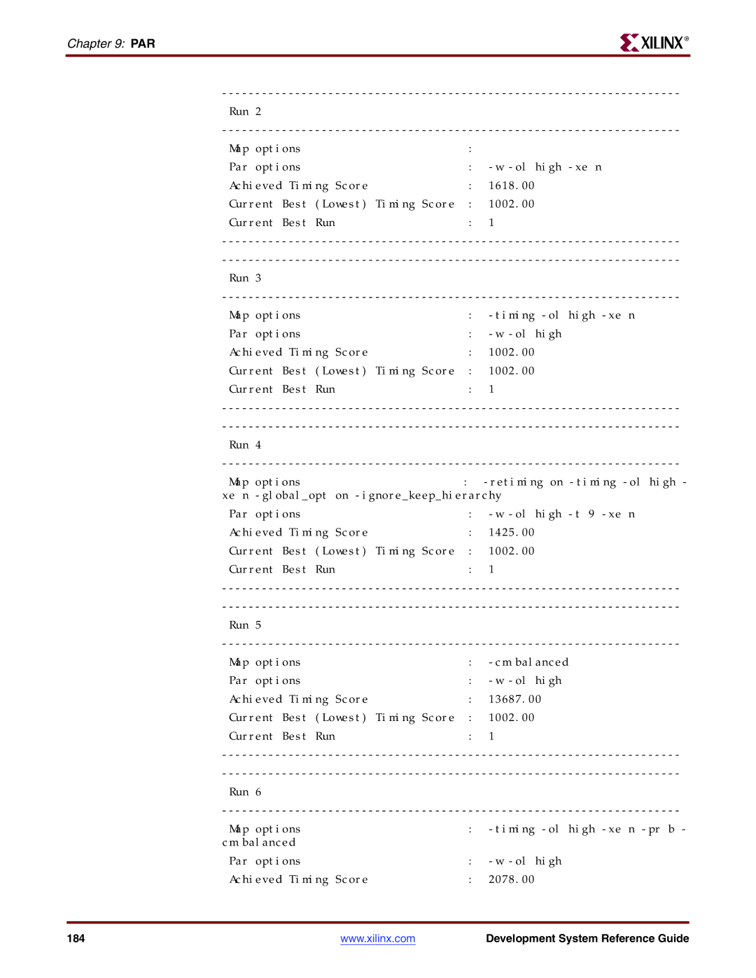 Xilinx 8.2i manual 184 