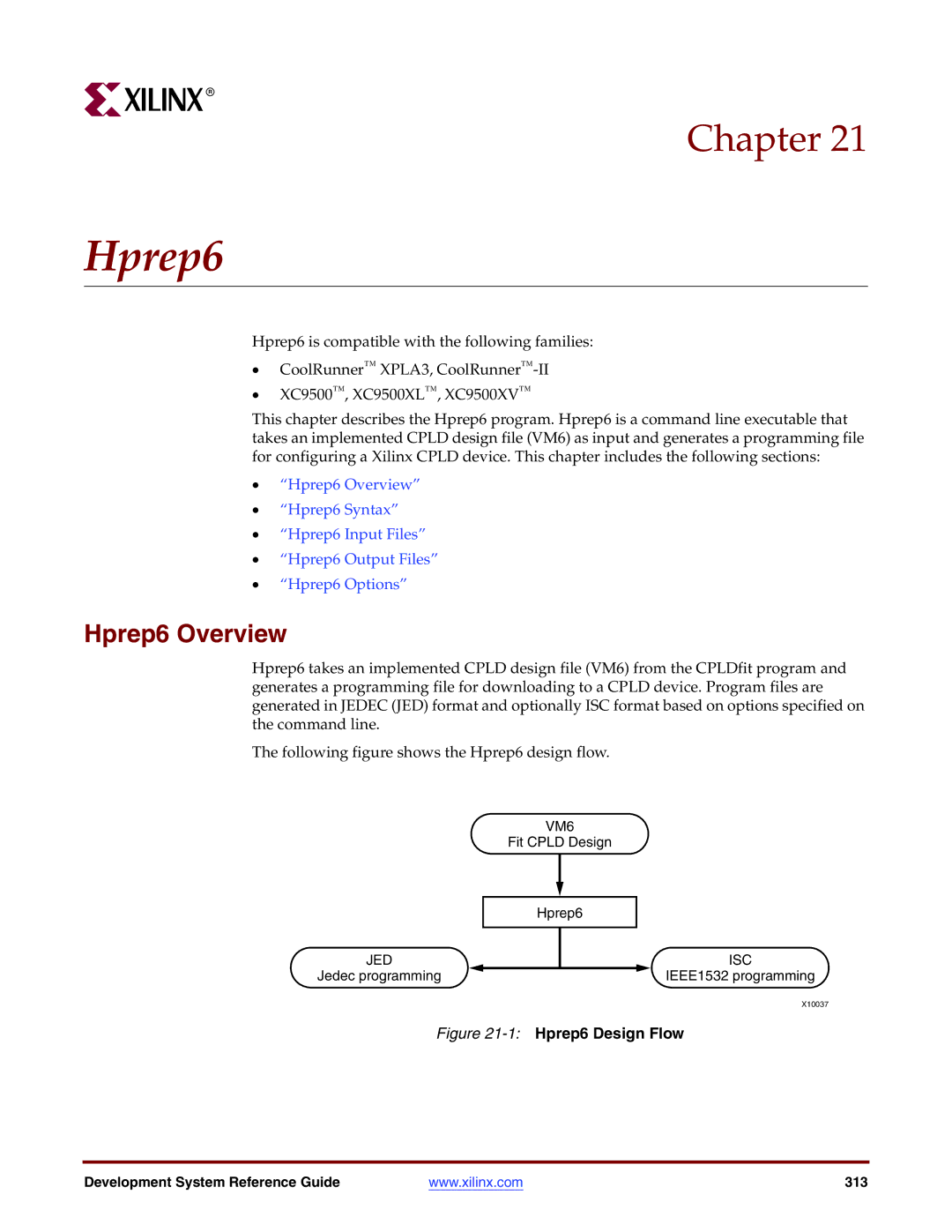 Xilinx 8.2i manual 1Hprep6 Design Flow 