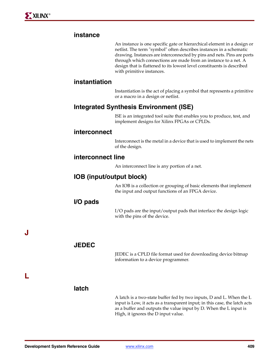 Xilinx 8.2i manual Jedec 