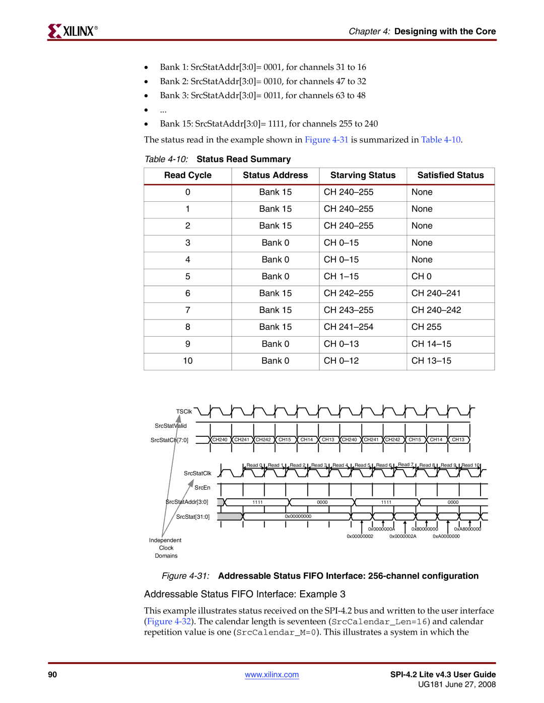 Xilinx UG181 manual Bank None 