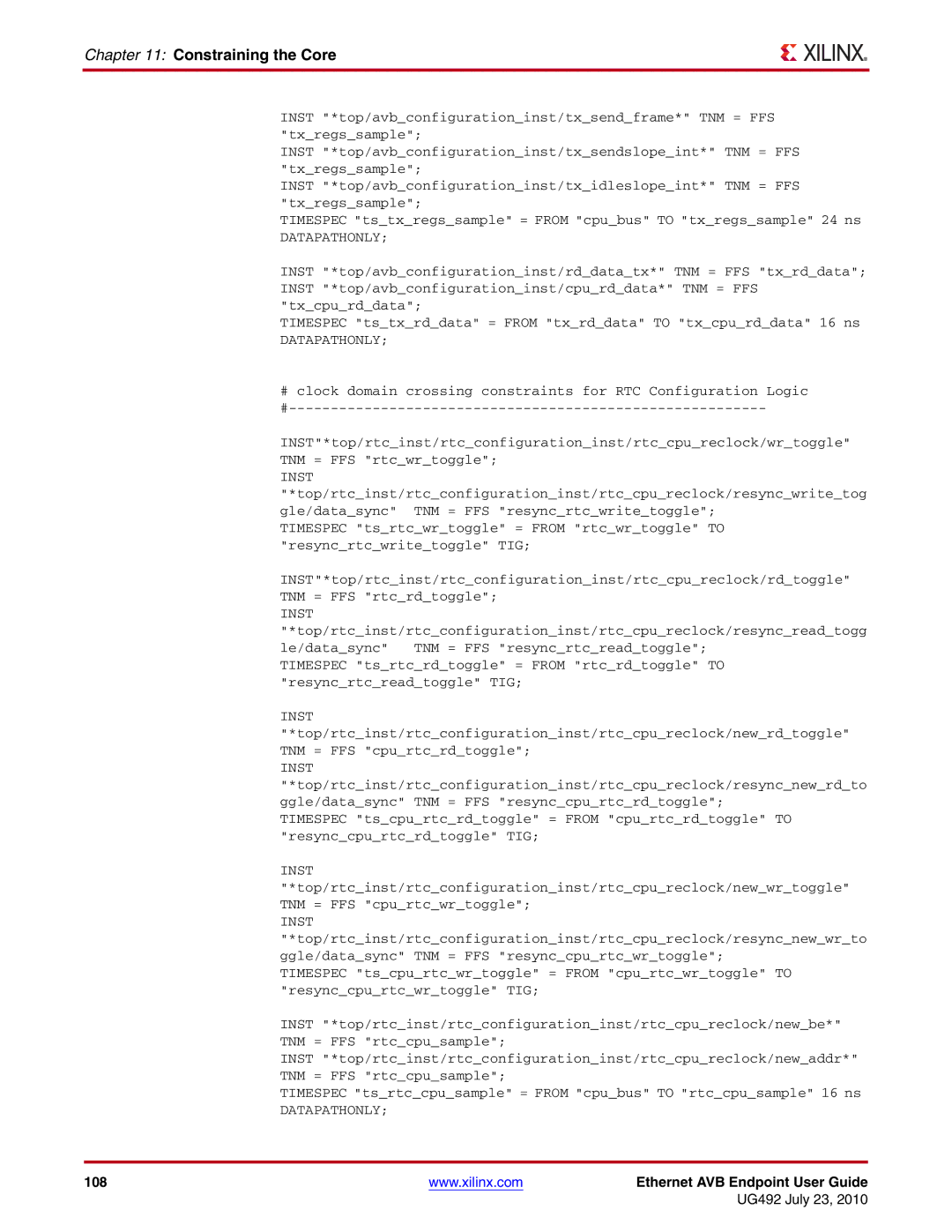 Xilinx UG492 manual 108 