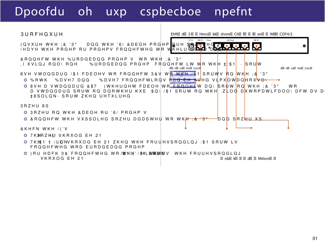 XiNCOM manual Connecting two broadband modems, Installation Diagram for XC-DPG503 