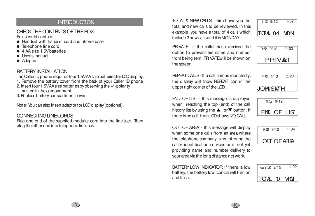 Xingtel Xiamen Electronics XL-2031IDW manual Introduction, Check the Contents of the BOX 