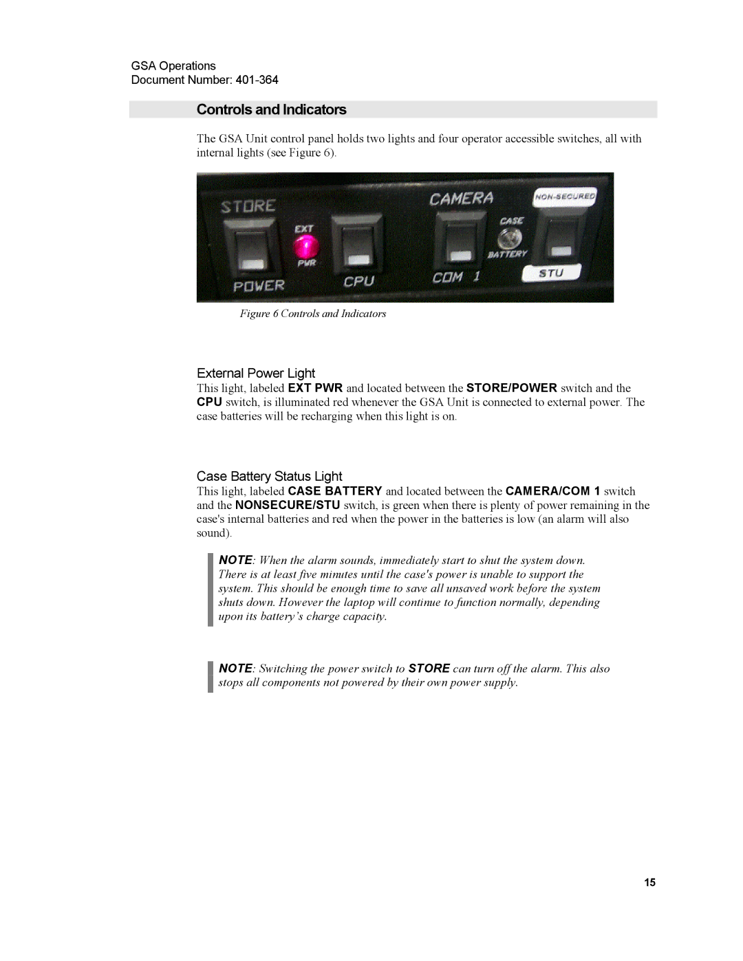 Xircom 1500 manual Controls and Indicators, External Power Light, Case Battery Status Light 