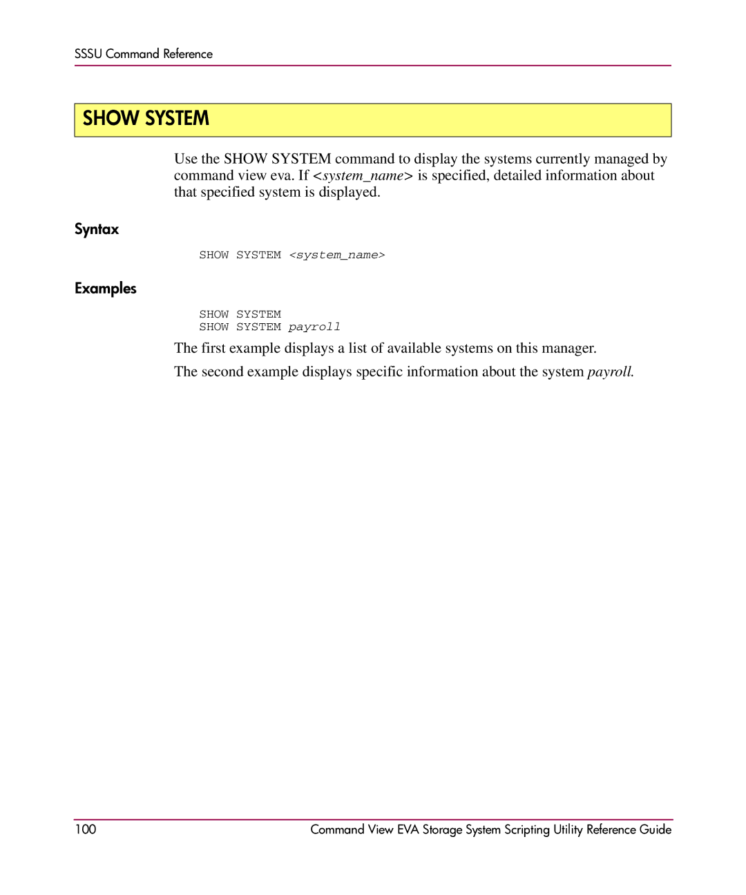 XM Satellite Radio AA-RU5HC-TE manual Show System 