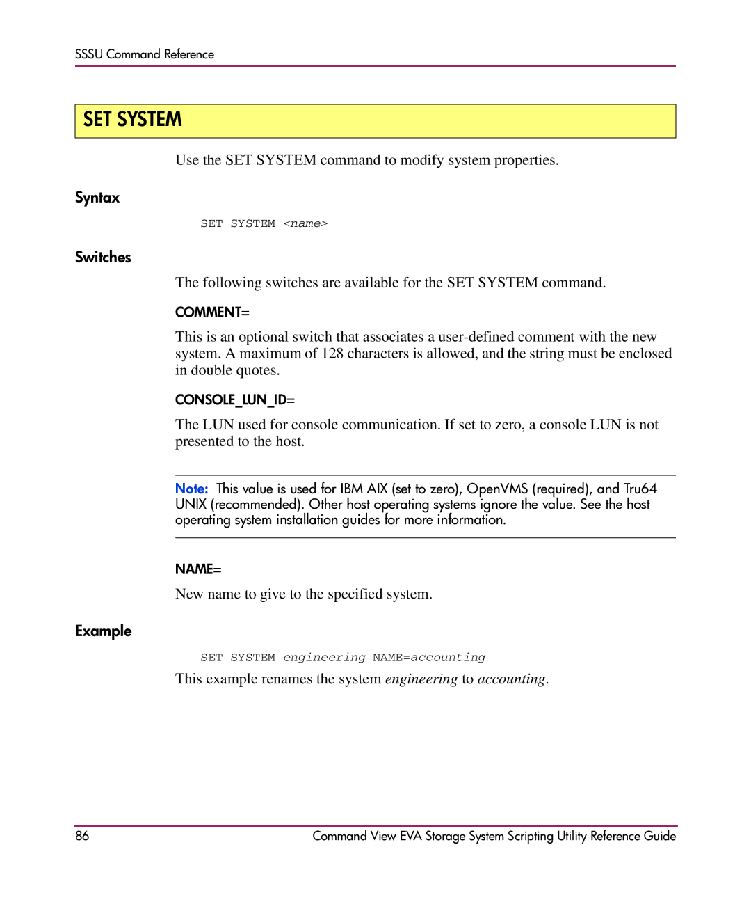 XM Satellite Radio AA-RU5HC-TE manual SET System, Syntax 