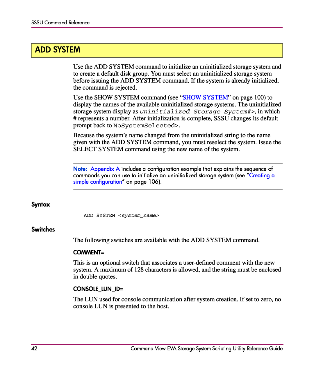XM Satellite Radio AA-RU5HC-TE manual Add System, ADD SYSTEM systemname 