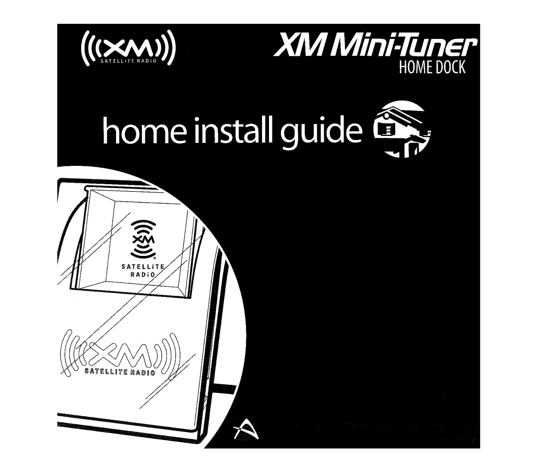 XM Satellite Radio CNP2000 manual 