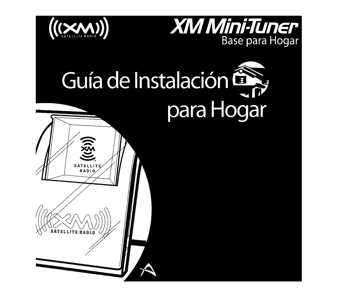 XM Satellite Radio CNP2000 manual 