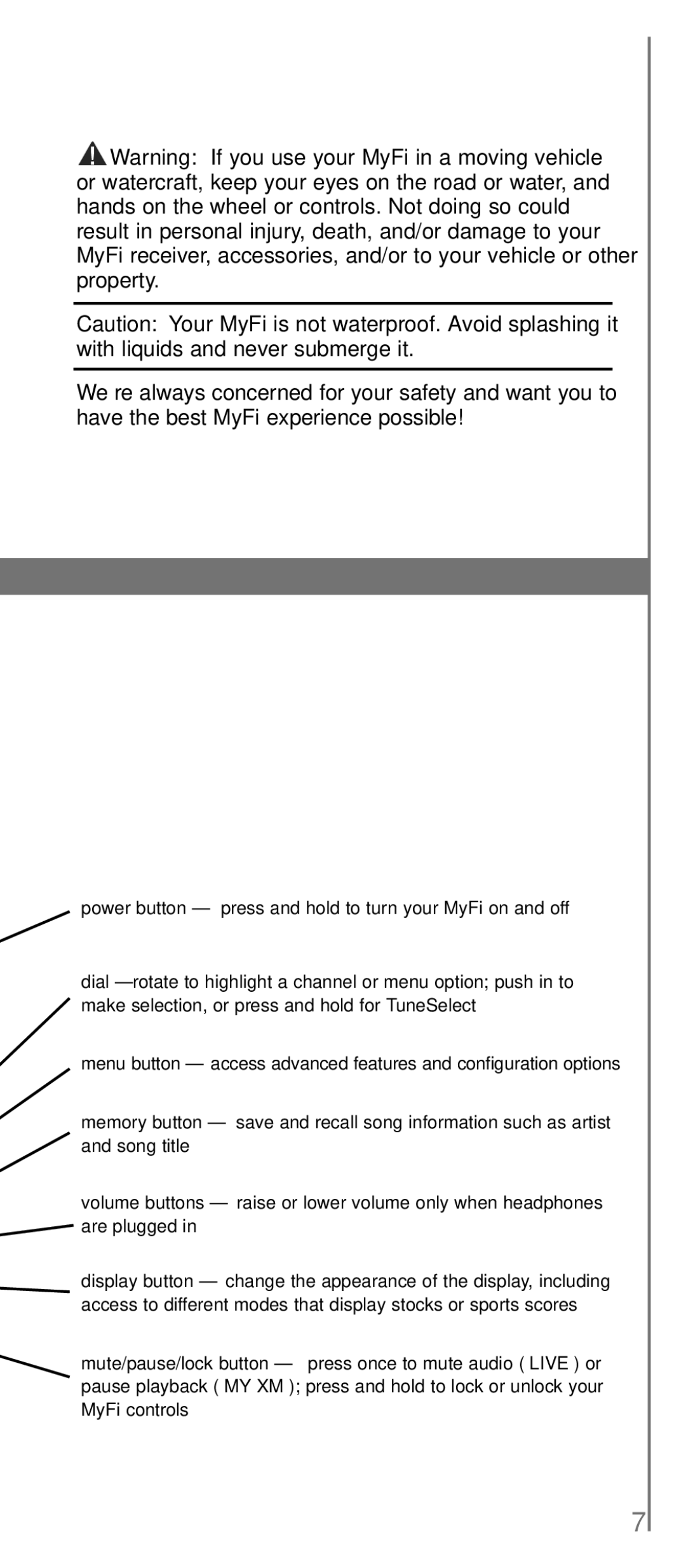 XM Satellite Radio SA10113 manual 