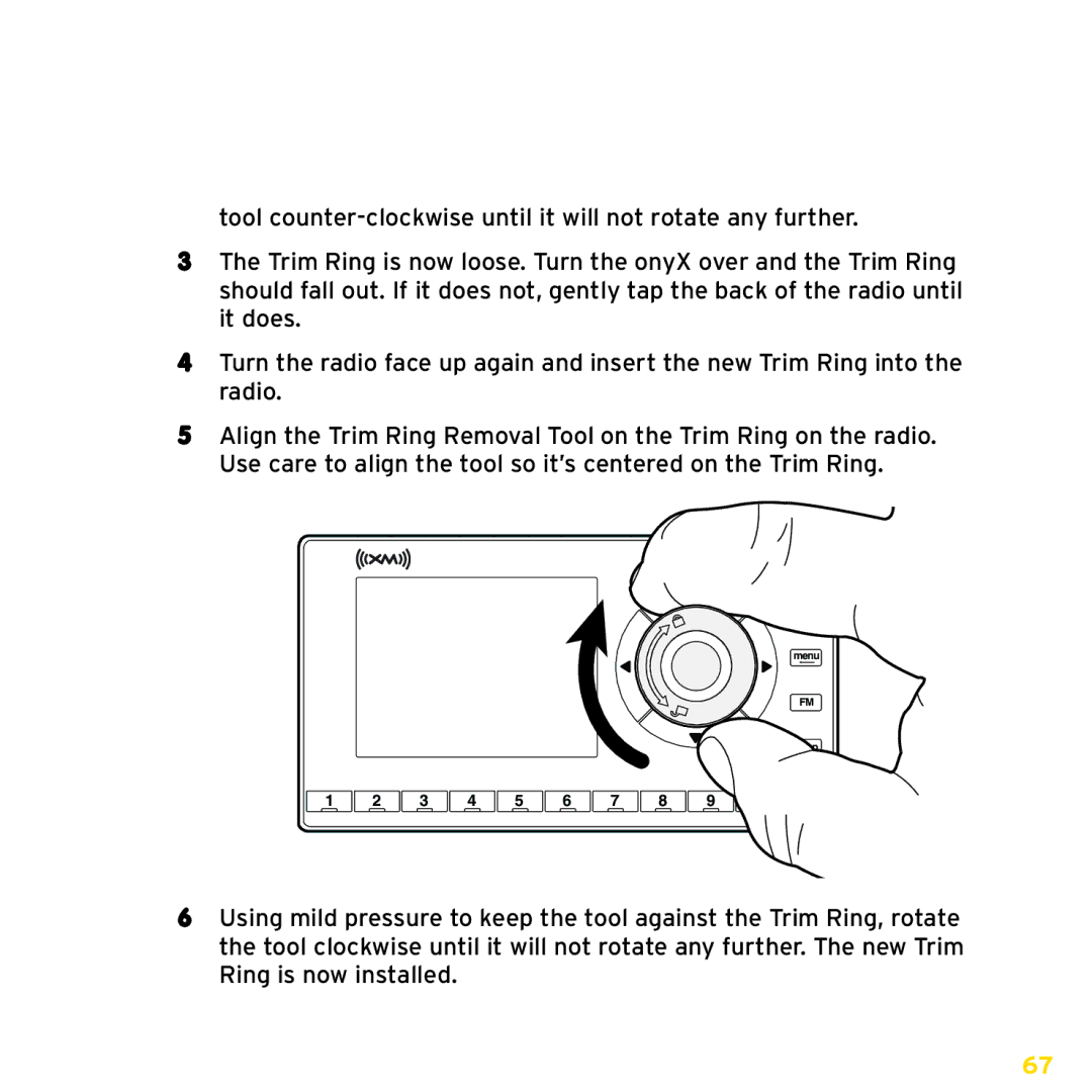 XM Satellite Radio XDNX1UG, XDNX1V1 manual Enu 