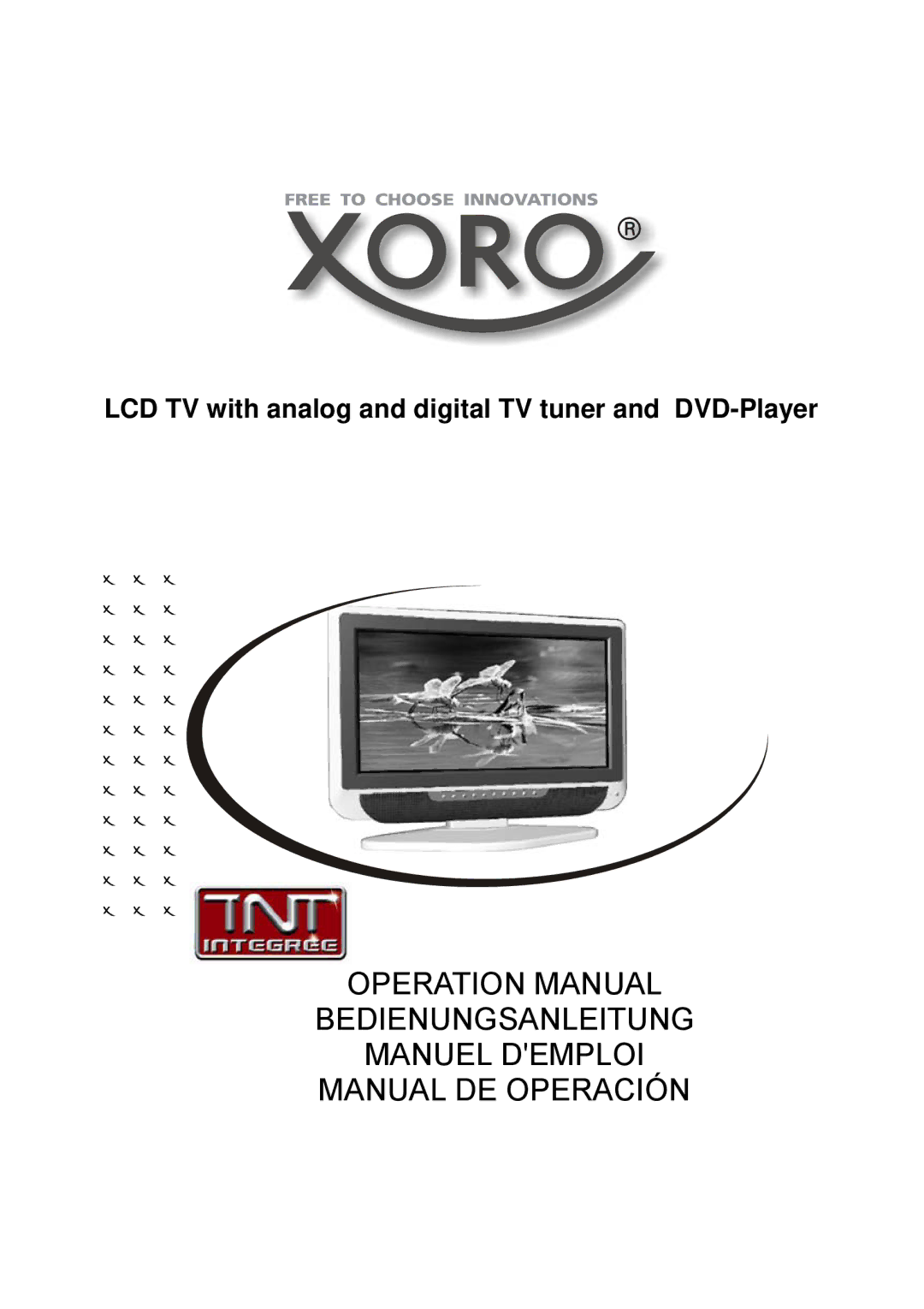 Xoro HTC1900D manual 