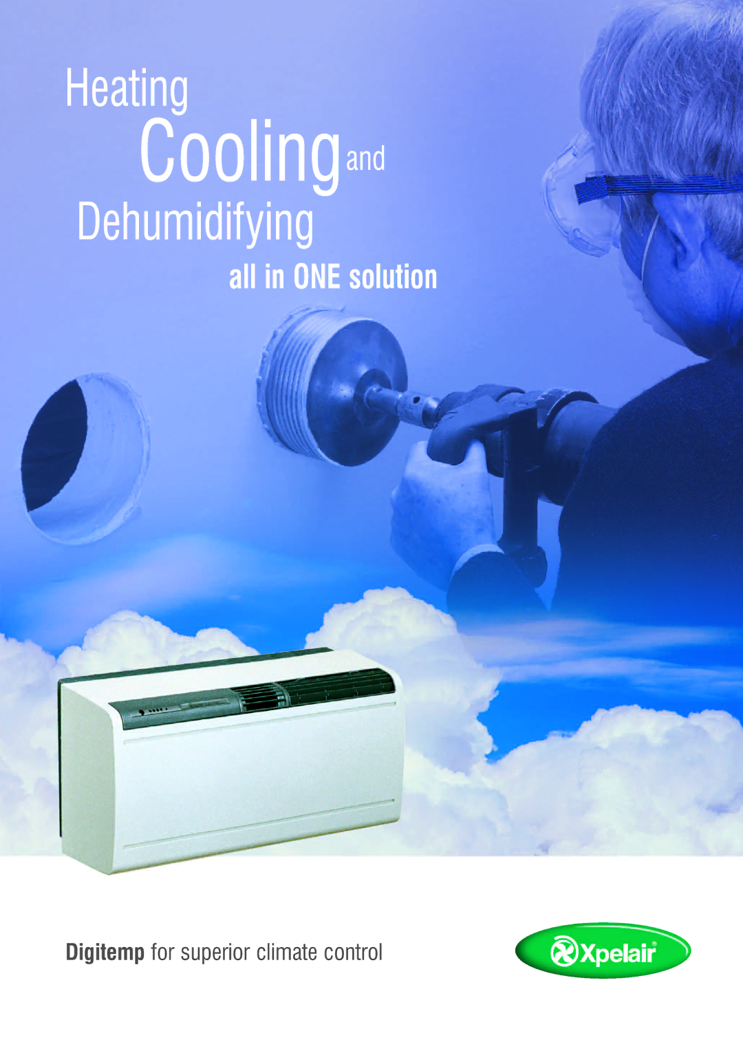 Xpelair Digitemp manual Coolingand 