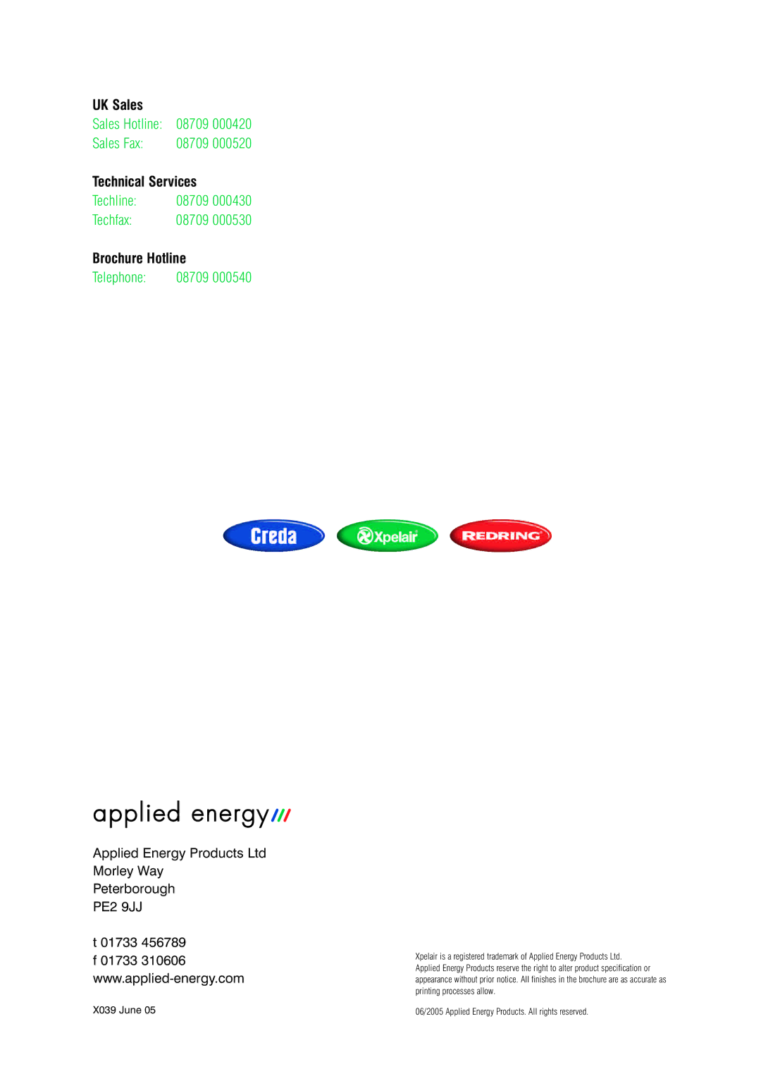 Xpelair Digitemp manual UK Sales 