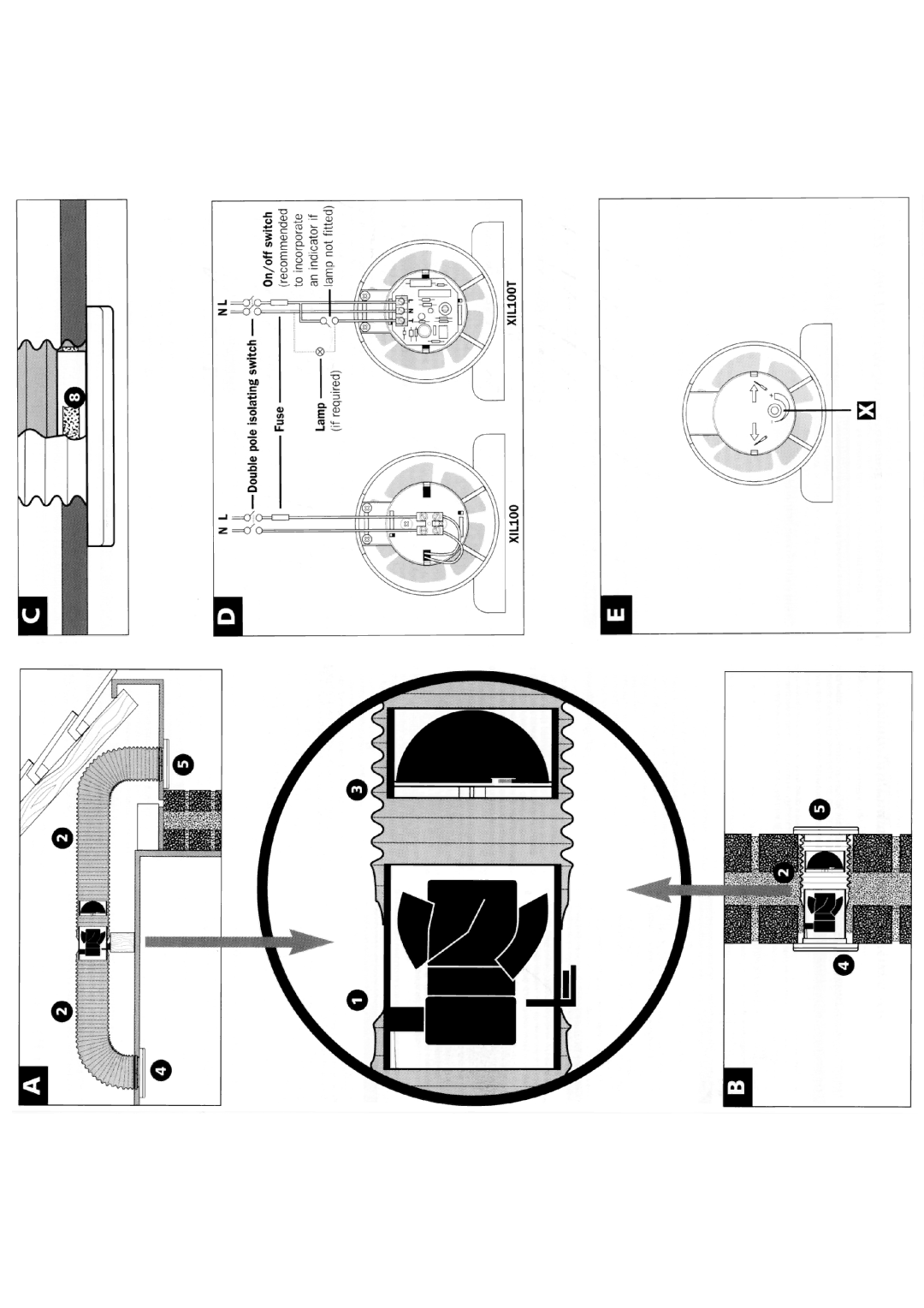 Xpelair XIL100T manual 