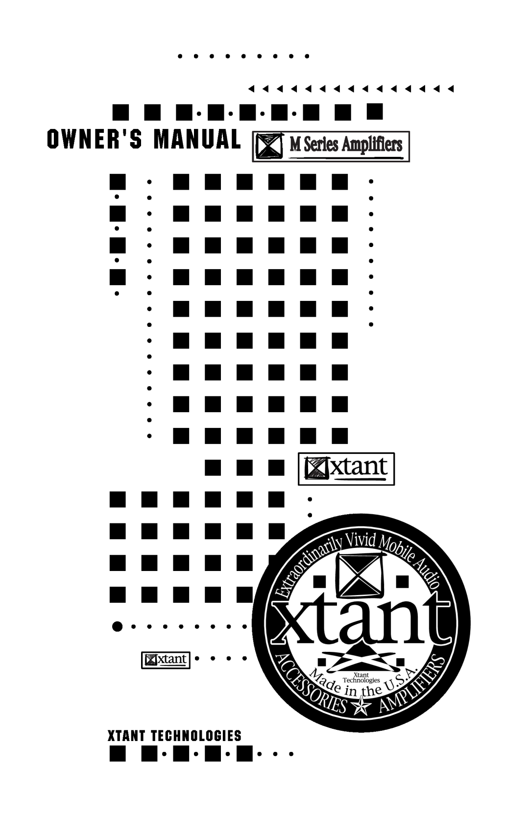 Xtant M Series manual 