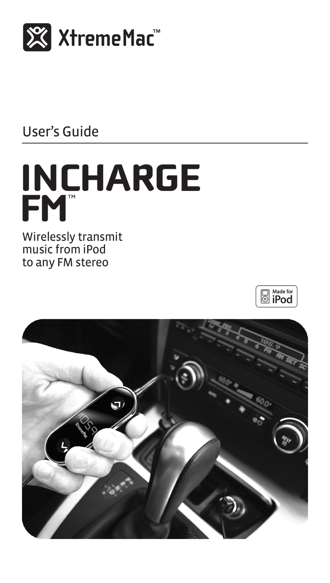 XtremeMac Incharge FM manual 