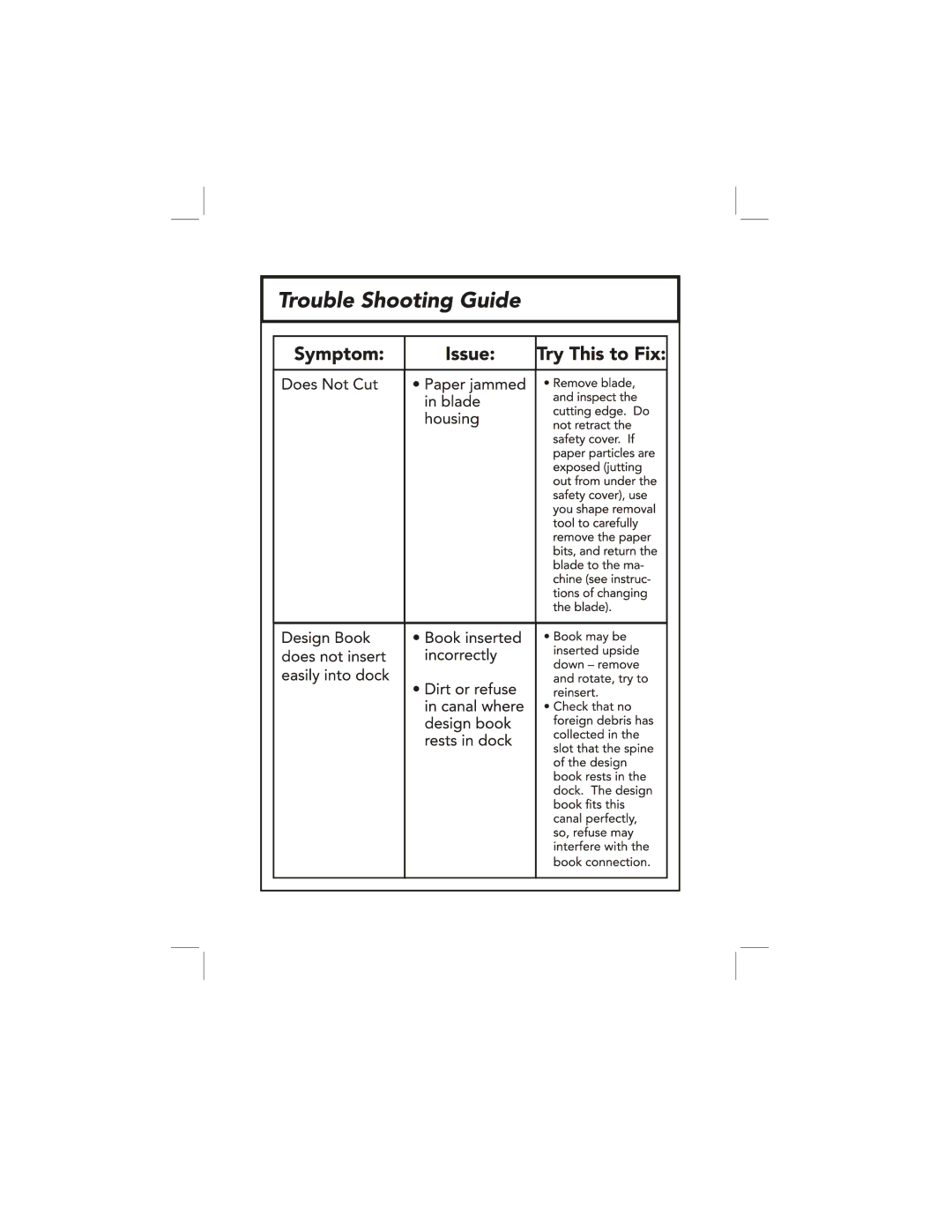 Xyron None manual 