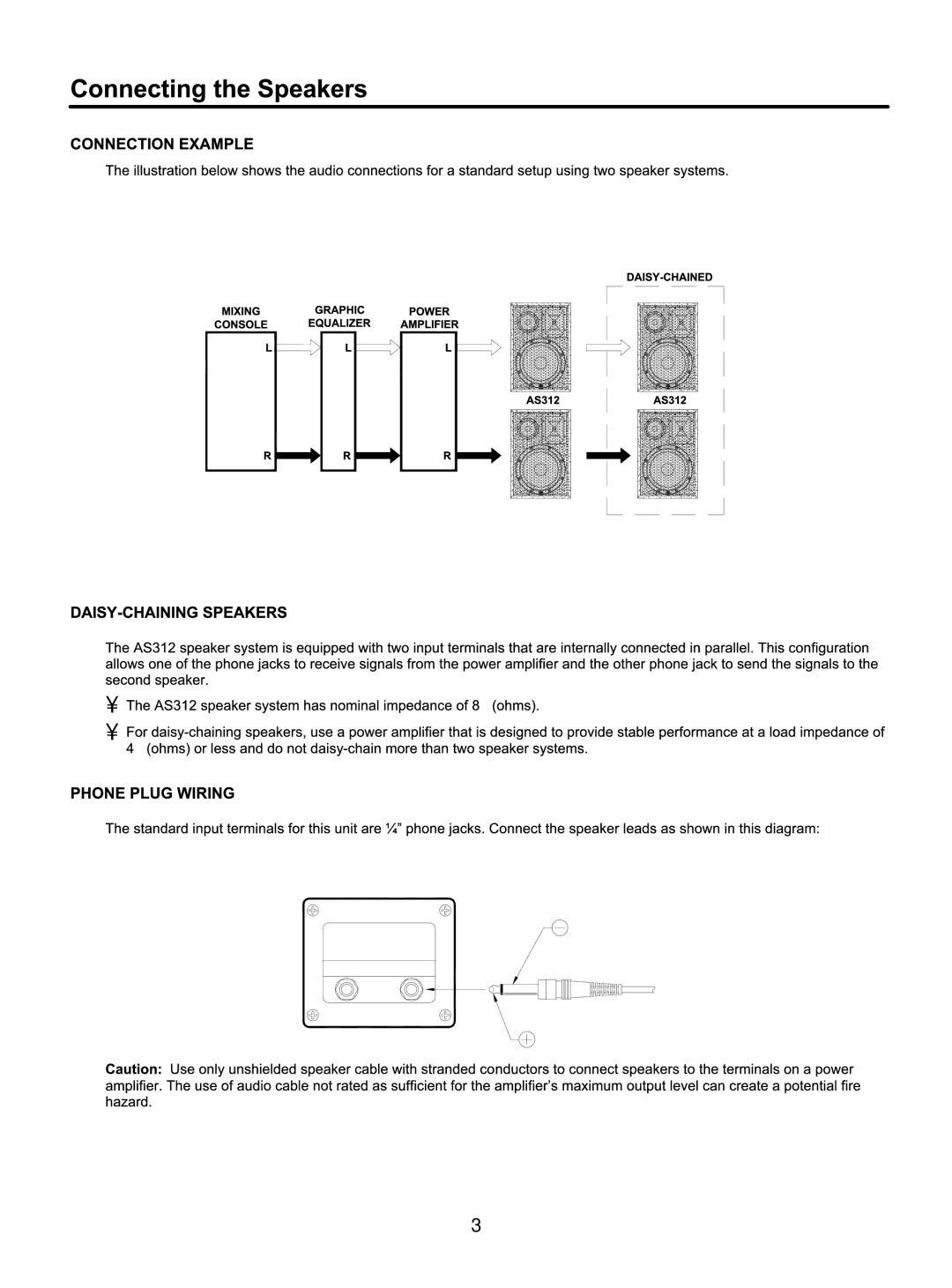 Yamaha AS312 owner manual 