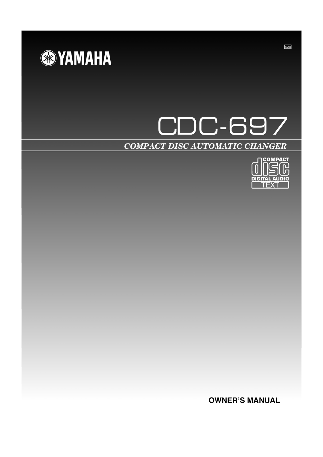 Yamaha CDC-697 owner manual 