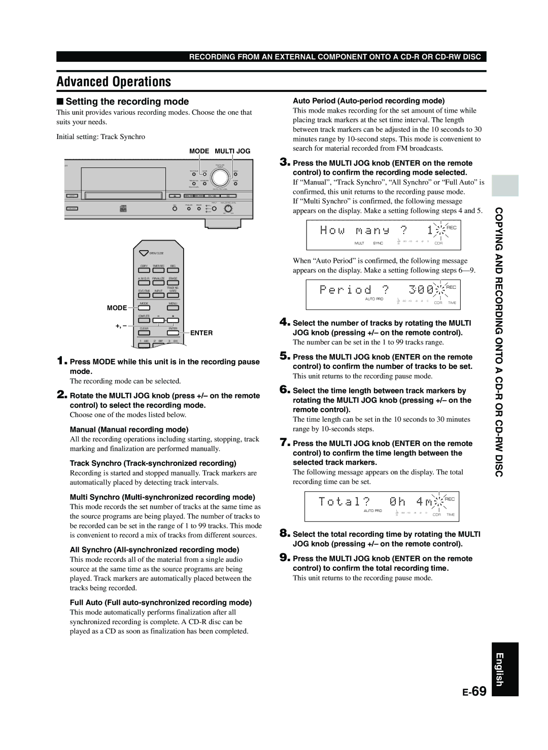 Yamaha CDR-HD1300E owner manual Suits your needs, Search for material recorded from FM broadcasts 