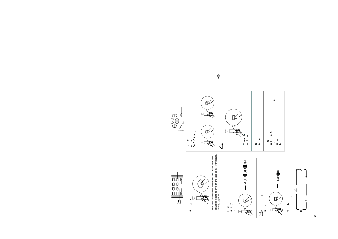 Yamaha CDX-397, CDX-97 owner manual Track Programming for Recording to Tape, 16 En, Automatic tape-programming for Audio CD 