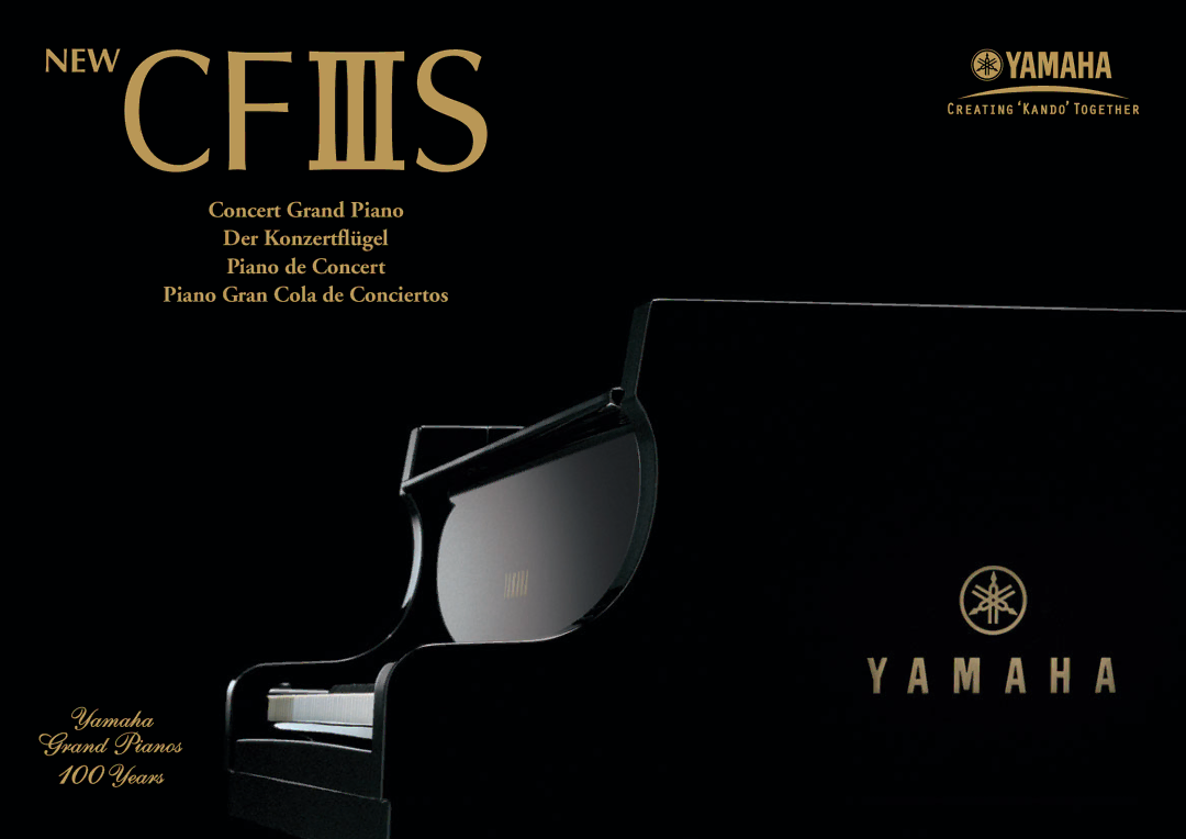 Yamaha CF III S manual New 