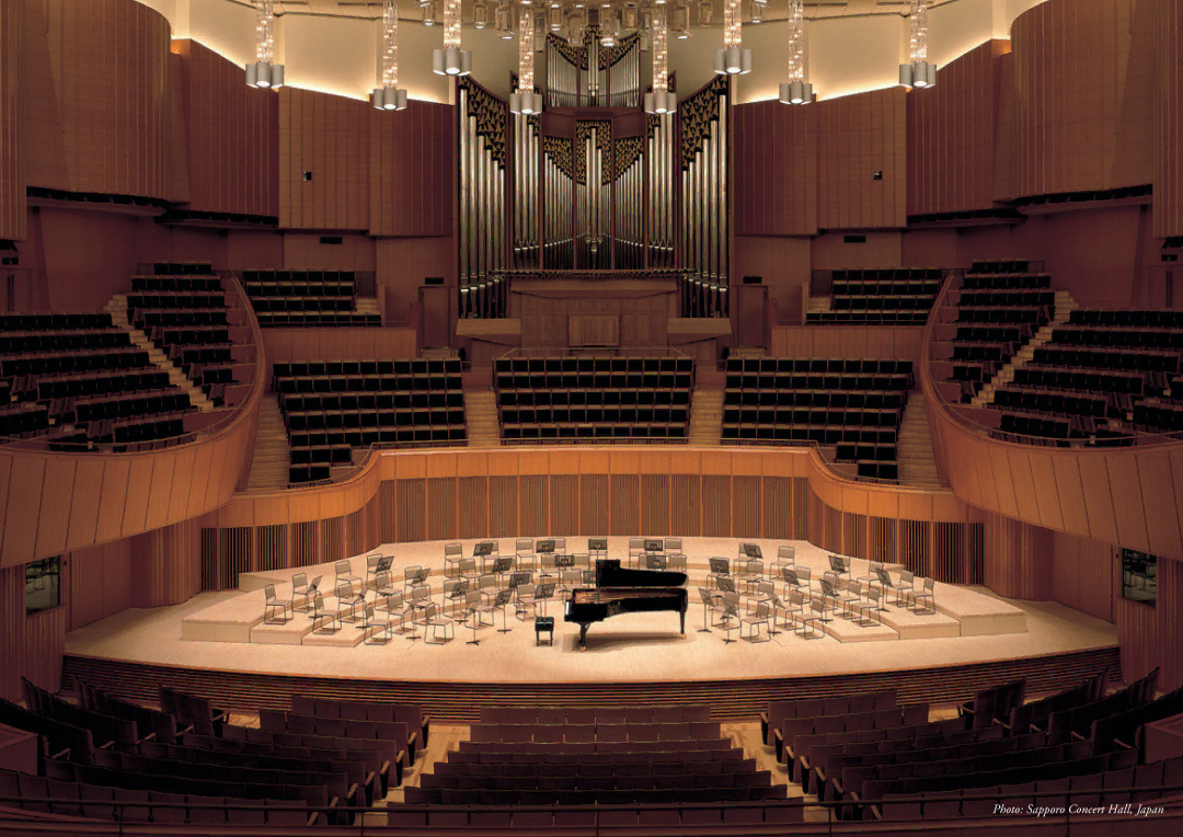 Yamaha CF III S manual Photo Sapporo Concert Hall, Japan 