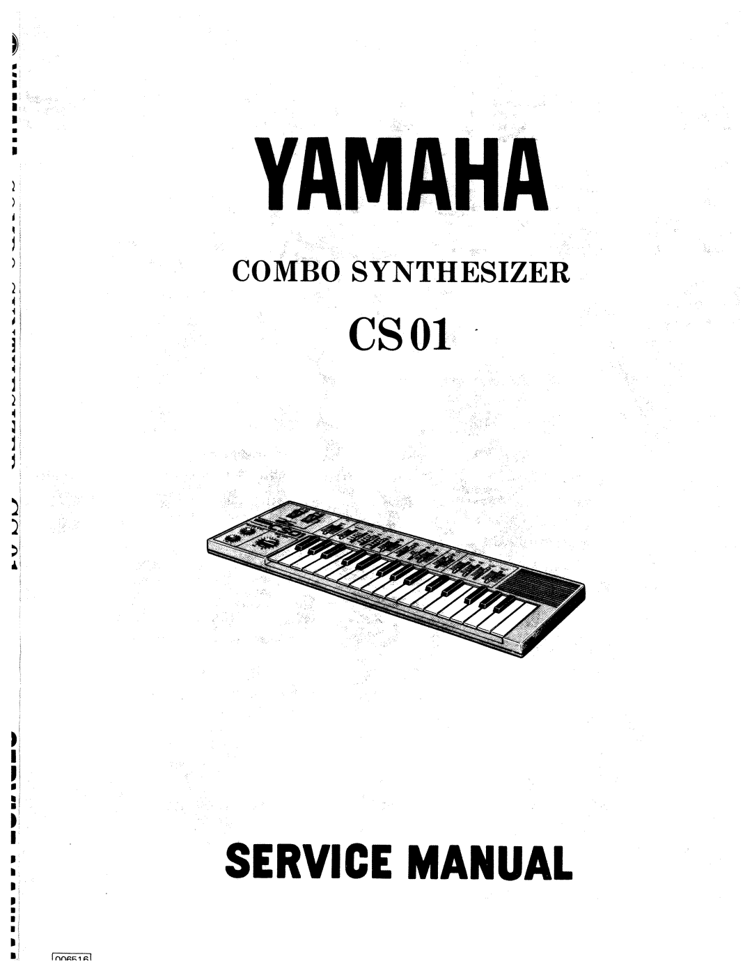 Yamaha CS 01 manual 