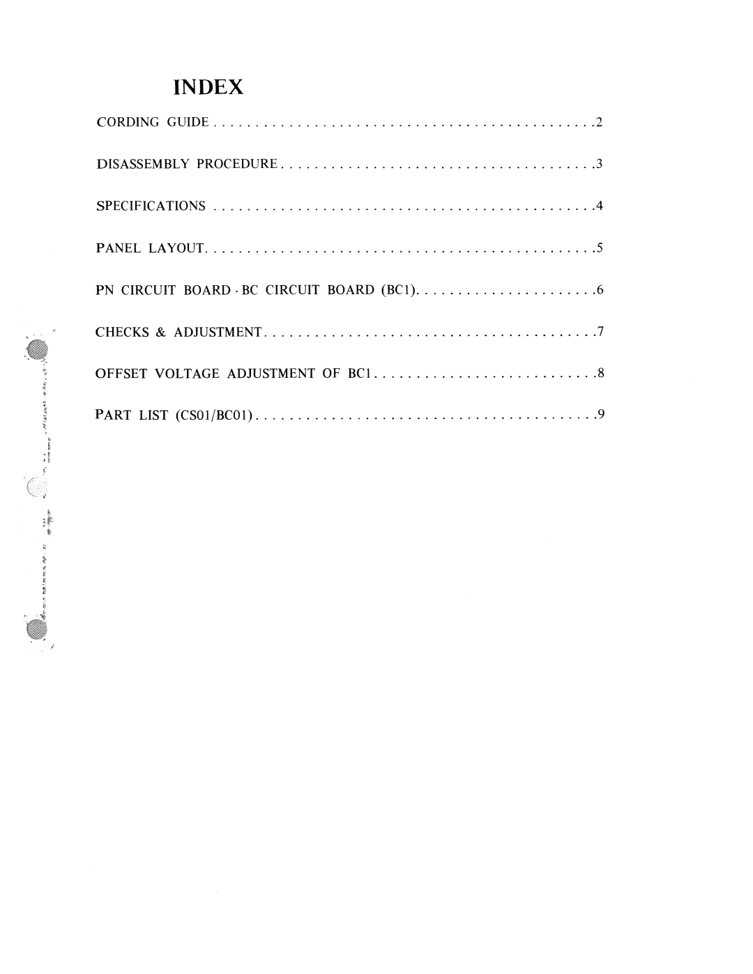 Yamaha CS 01 manual 