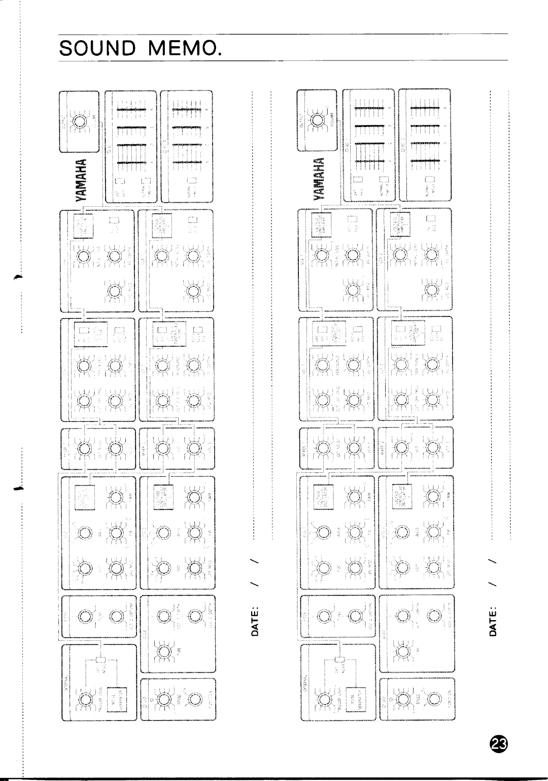 Yamaha CS-15 manual 