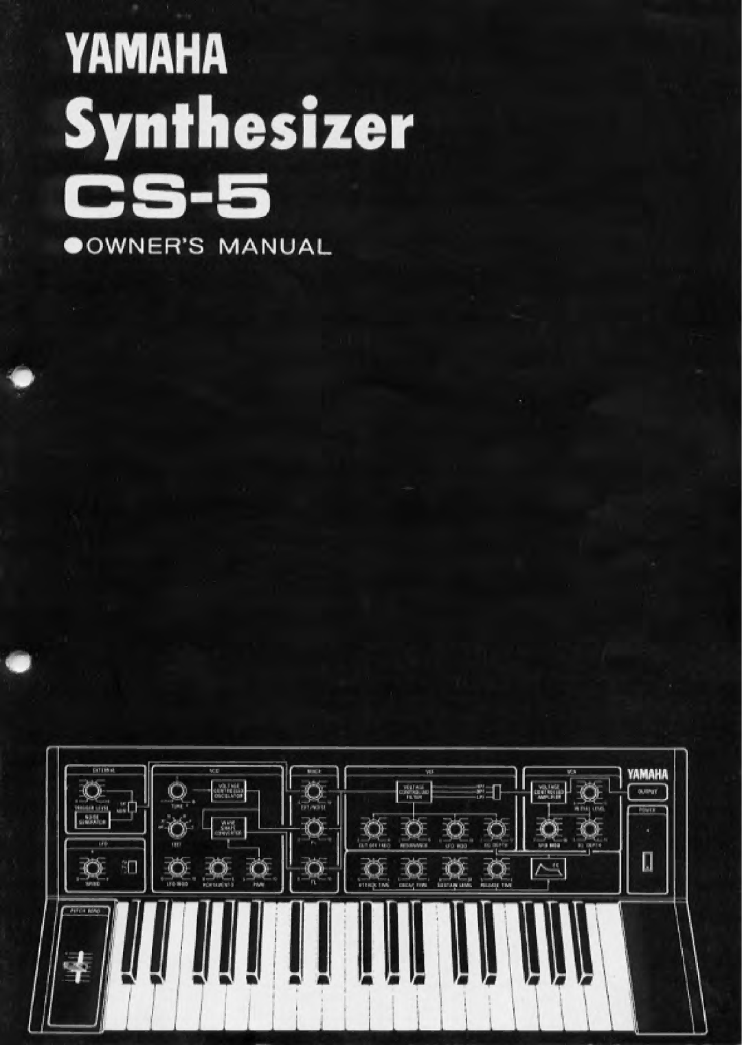 Yamaha CS-5 manual 