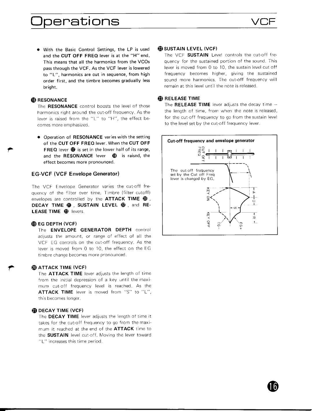 Yamaha CS70M manual 