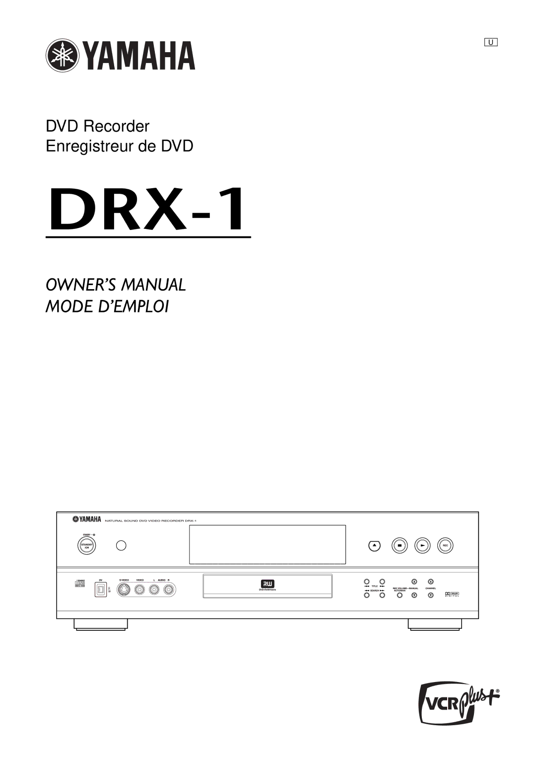 Yamaha DRX-1 owner manual 