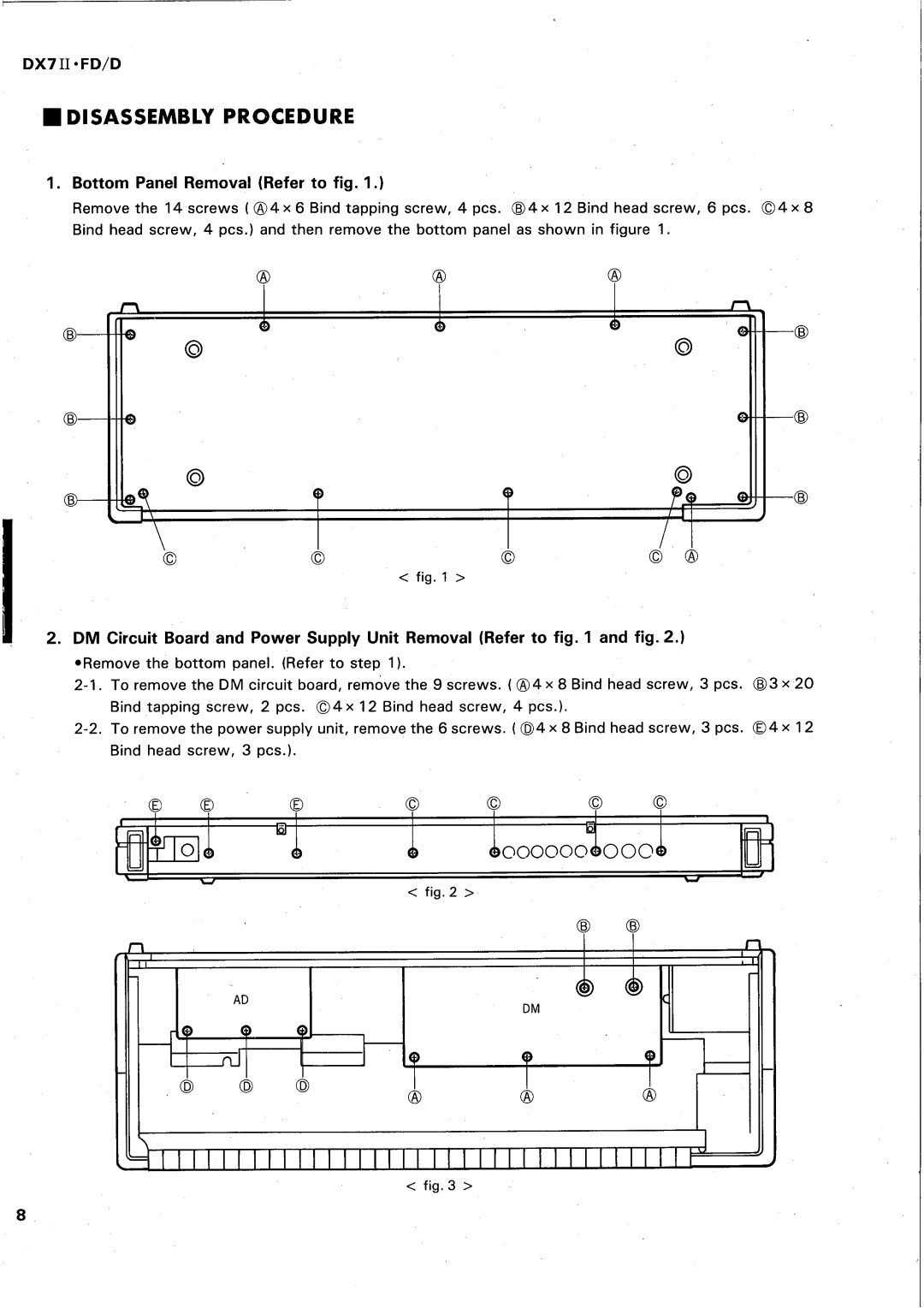 Yamaha DX7 II FD manual 