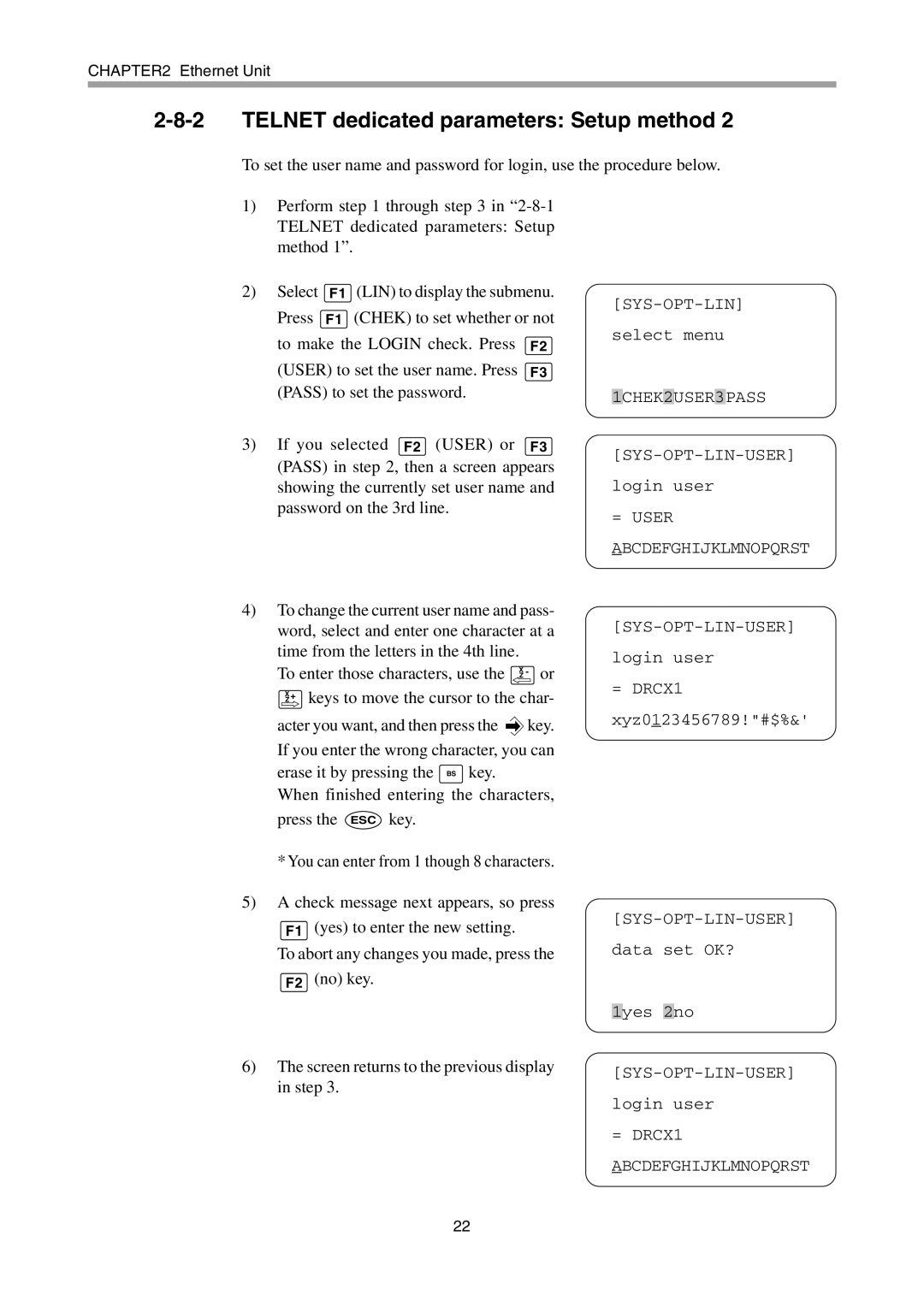 Yamaha ERCX, DRCX, SRCD, SRCX user manual 1CHEK2USER3PASS 