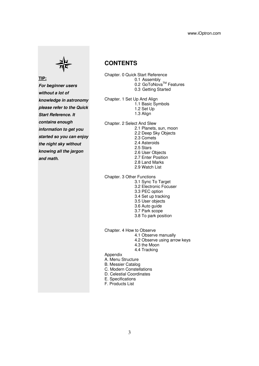 Yamaha G SERIES manual Contents 