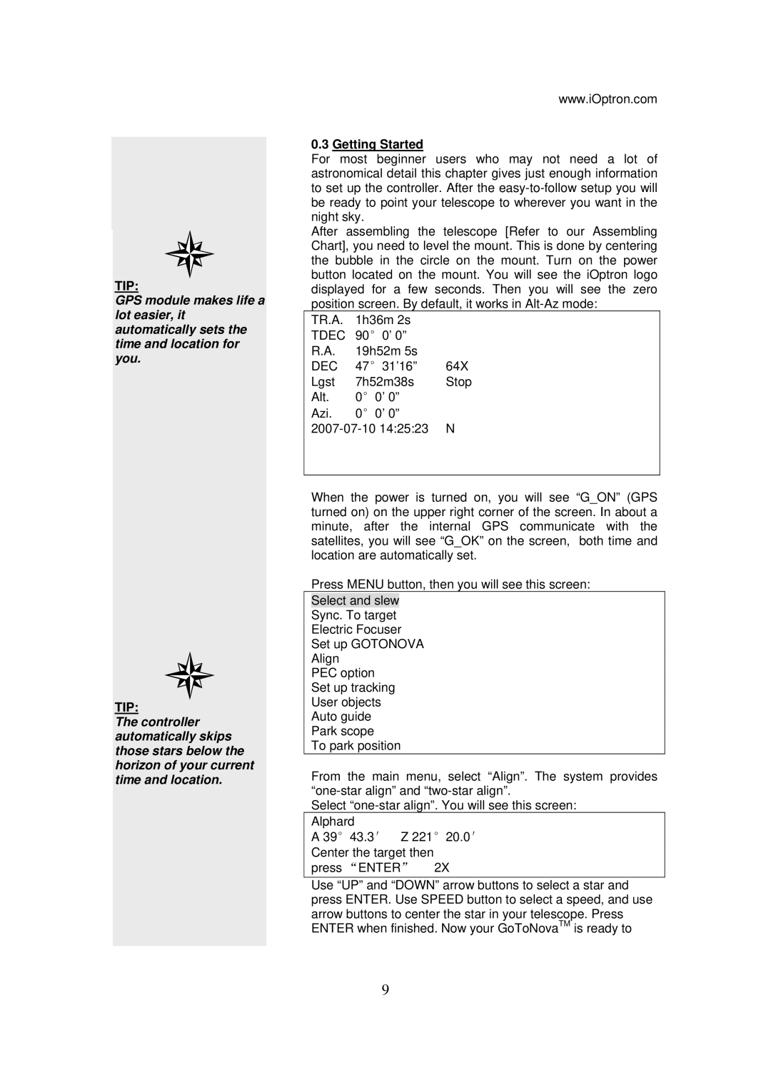 Yamaha G SERIES manual Getting Started, Dec 