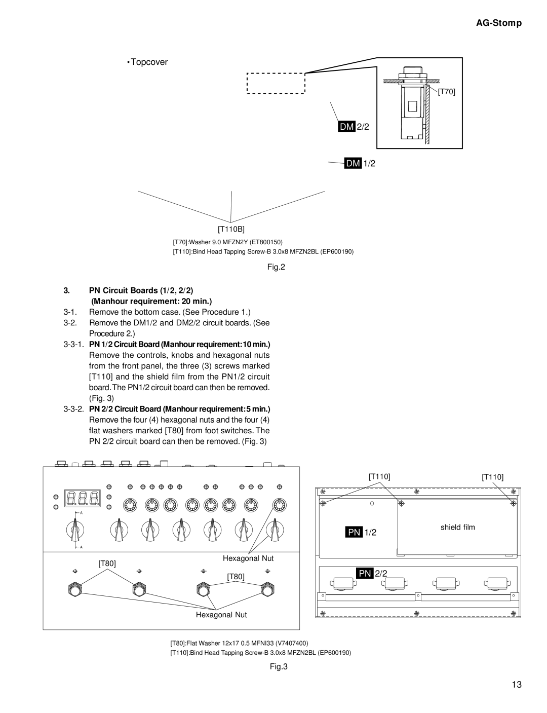 Yamaha GA 011589 service manual PN 1/2 