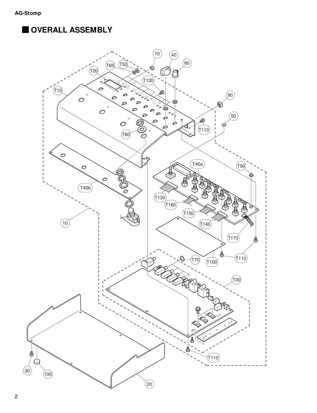 Yamaha GA 011589 service manual Overall Assembly 