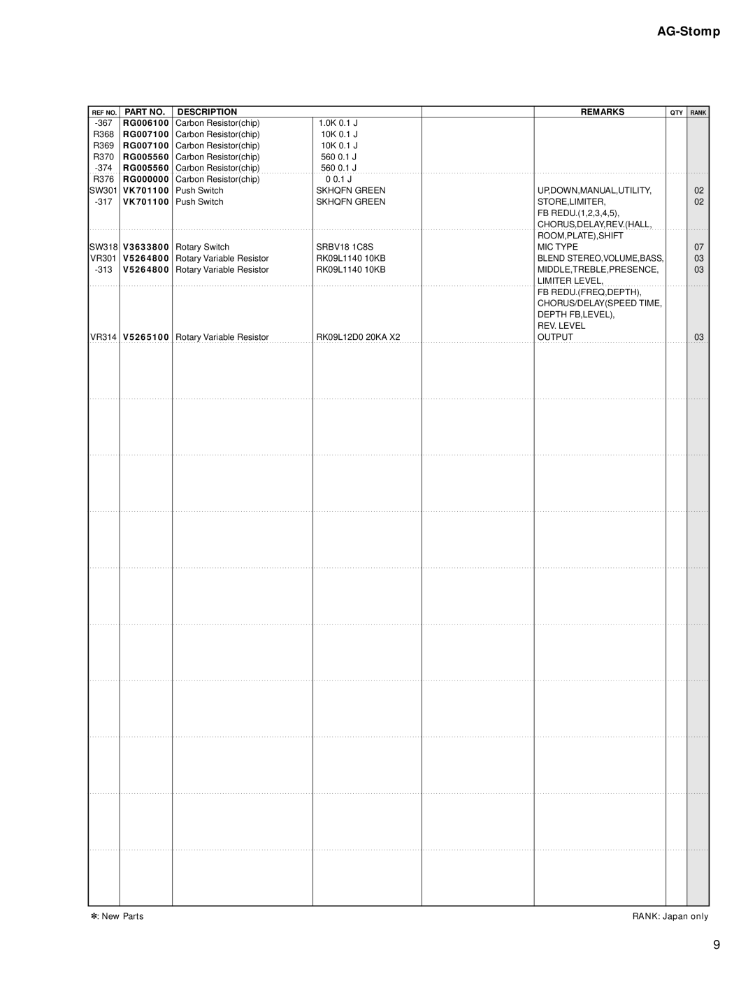 Yamaha GA 011589 service manual VK701100 