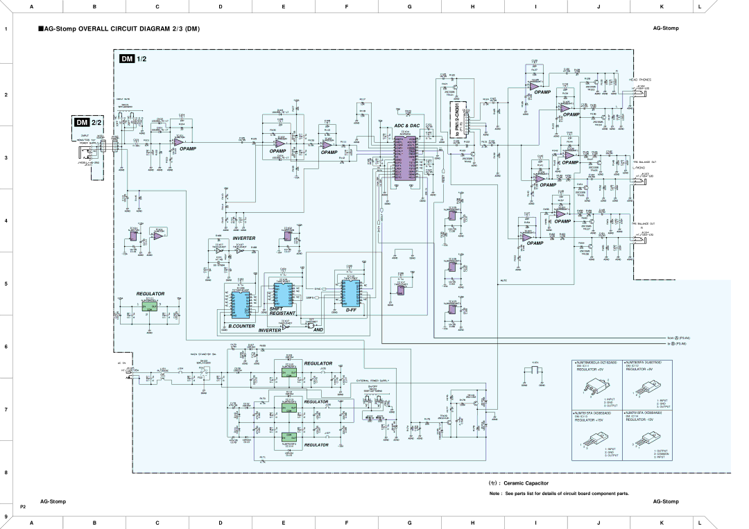 Yamaha GA 011589 service manual DM 2/2 