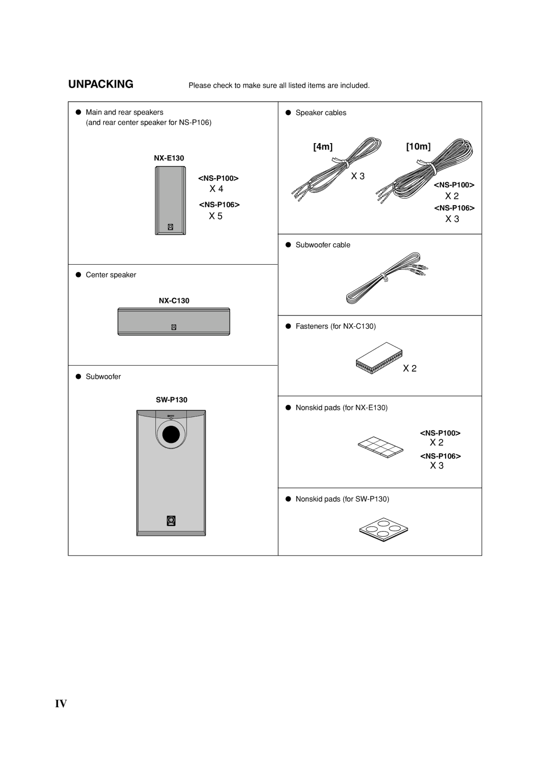 Yamaha HTR-5630RDS owner manual 4m10m 