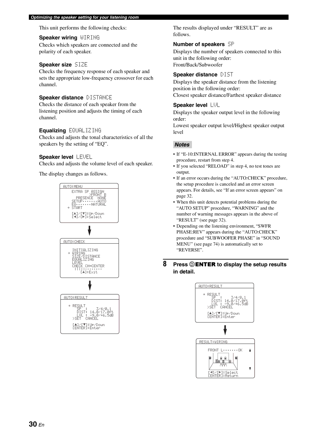 Yamaha HTR-6060 owner manual 30 En 