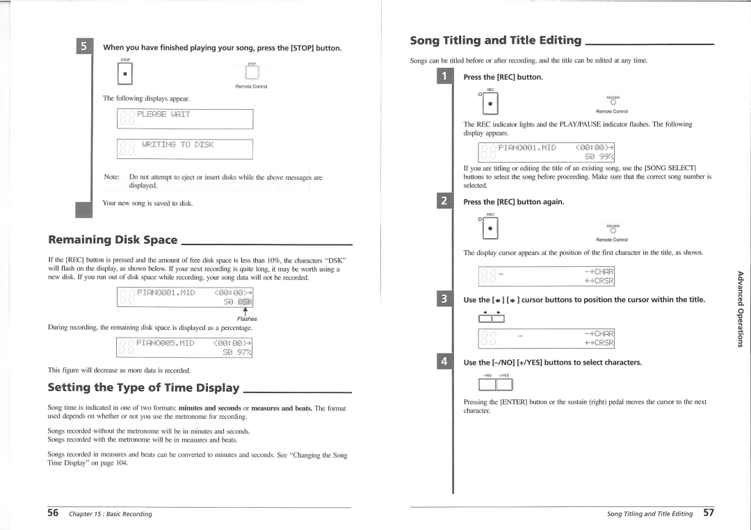 Yamaha Internal XG Tone Generator manual 