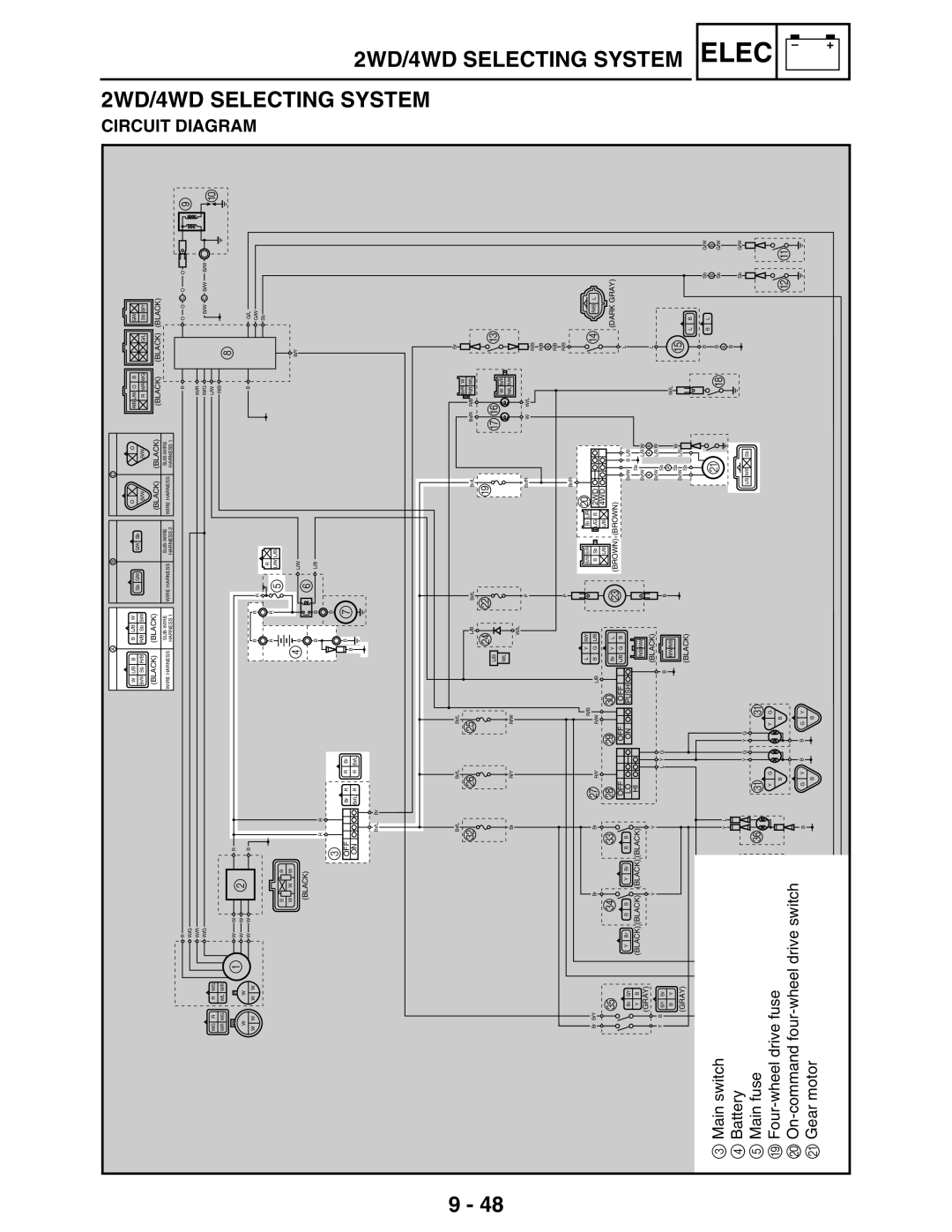 Yamaha 5TE-F8197-10, LIT-11616-16-02 service manual System 