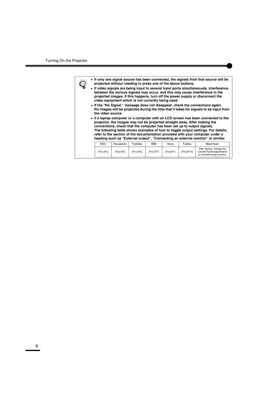 Yamaha LPX-510 owner manual Nec 