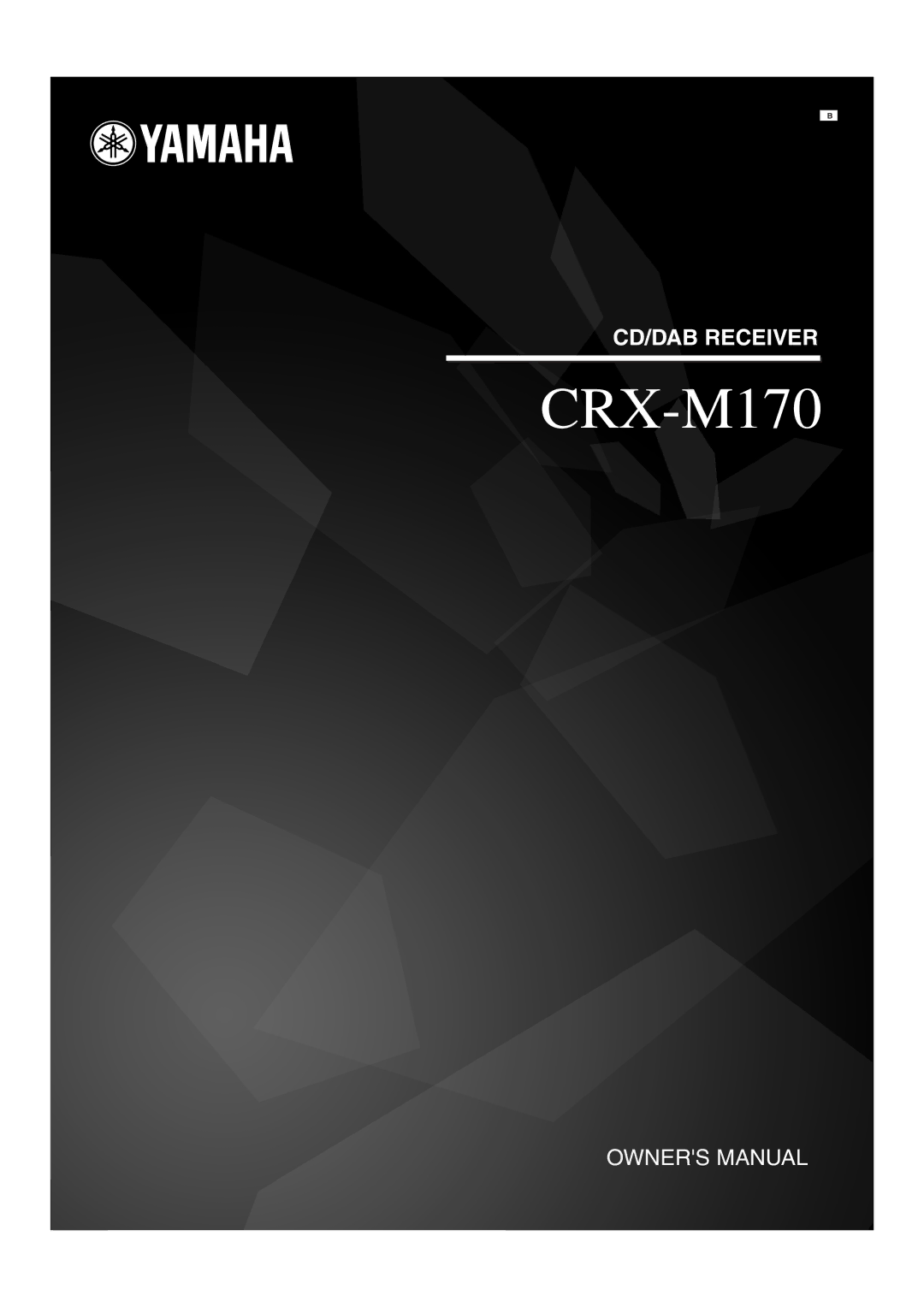 Yamaha owner manual CRX-M170 