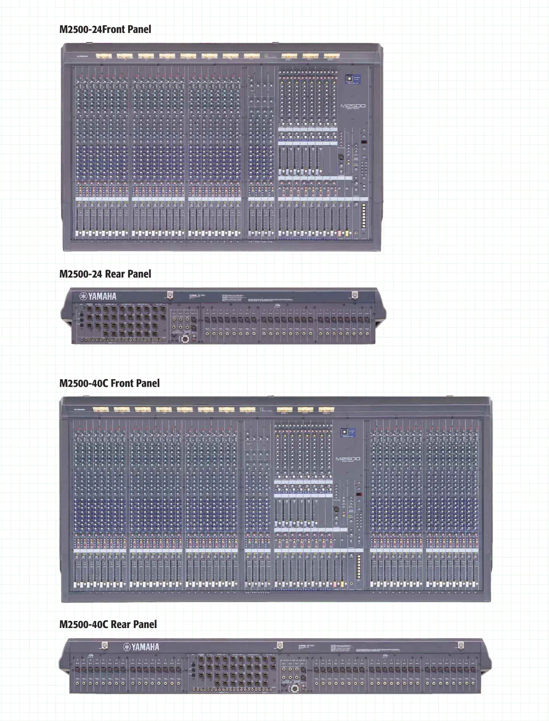 Yamaha mixing consoles manual 